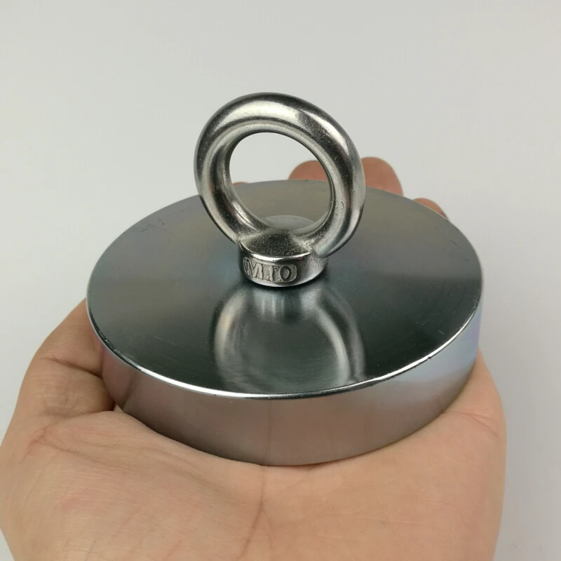 500KG Super Powerful Neodymium N52 Salvage Magnet Set Searching Fishing Magnets Magnetic Imanes 15M Sewing End