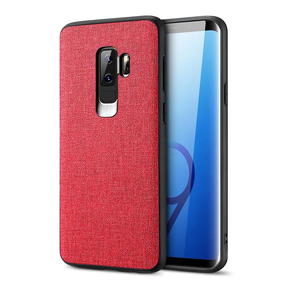 KISSCASE Retro Fabric Phone Case For Samsung Note 10 8 9 S10 S8 S9 Plus 5G S10E S7 Edge Soft Cases A50 A30 A70 Cover |