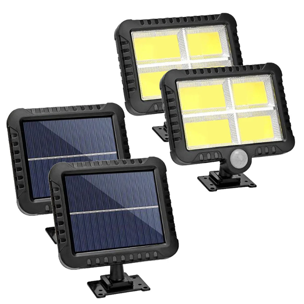 124 PCS Mpow 128 COB LEDS Solar Garden Light Motion Sensor Solar Lamp With IP65 Waterproof 180LM Wireless Outdoor Wall Light (12)