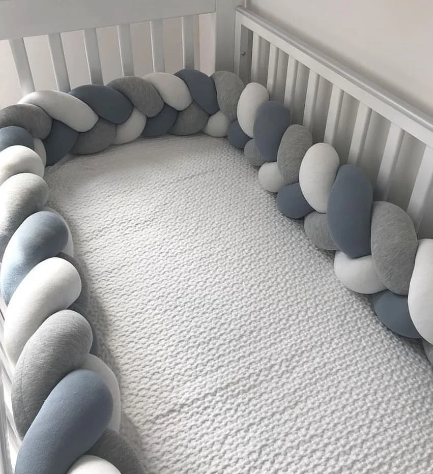 Crib Bumper 3M Baby Bed Bumper Protector