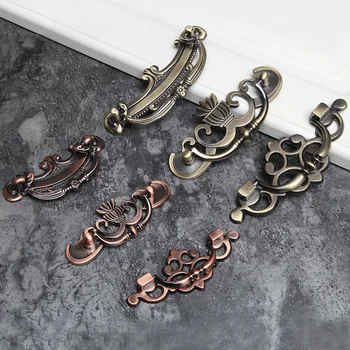 Kitchen Closet Handles Garden Simple Drawer Cabinet Door Furniture Handle Hardware European Antique