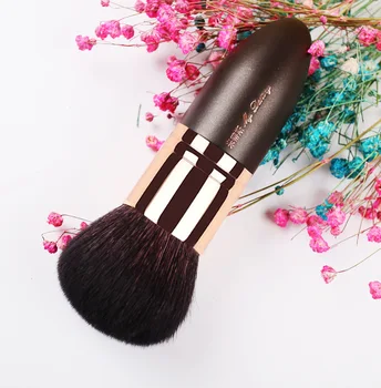 

1 piece Goat hair Kabuki Powder Makeup brushes Powder contour Make up brush Blush Round head beauty tools My destiny 006