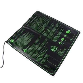

Waterproof Seedling Heating Pad Medium-sized Plant Flowers and Seeds Electric Heating Pad with US Plug(Black, 120V)