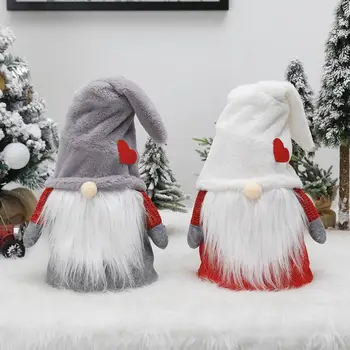 

Christmas Santa Gnome Plush Big Doll Swedish Gnomes Tomte Ornaments Toys For Christmas Tree Xmas Home Party Decor Gift