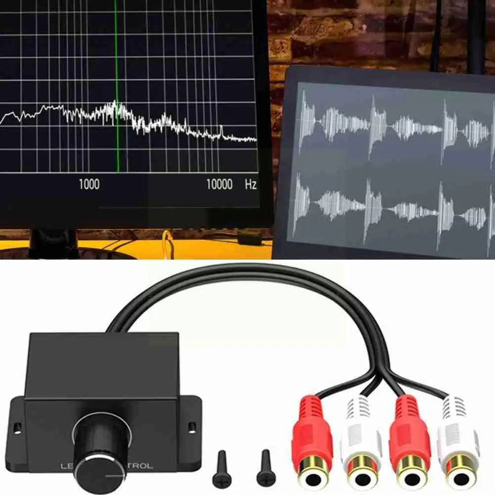 Car Audio Amplifier Bass RCA Level Remote Volume Control LC1 Accessories Parts Knob Automobiles Universal O3W1 | Автомобили и