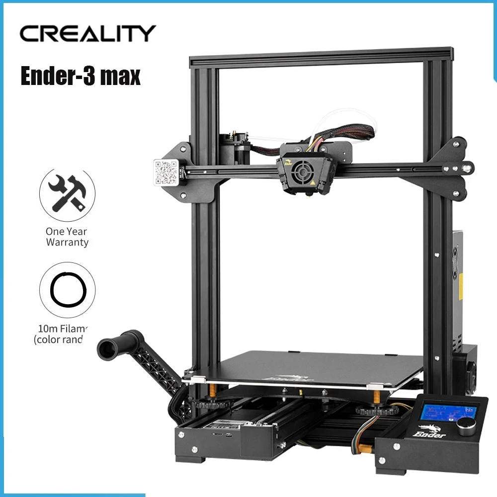 CREALITY 3D Ender-3 Max Mainboard With Silent TMC2208 Stepper Drivers New Glass Bed 3d print model