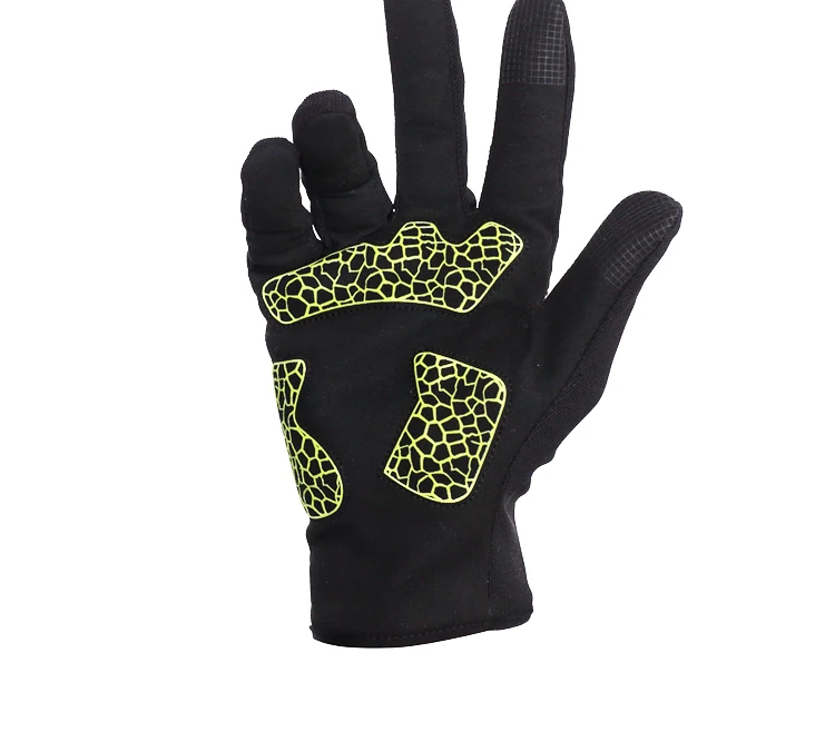 Green Full Fingers Gloves