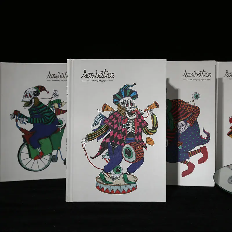 

A5 Joker Notebook Paper Planner Bullet Journal Student Diary Agenda School Diary Note Book Creative Travel Handlebook Notebook