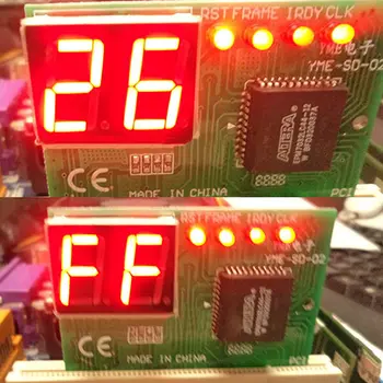 

2Digit PC PCI Diagnostic Card Motherboard Analyzer Tester Post for Desktop VH99