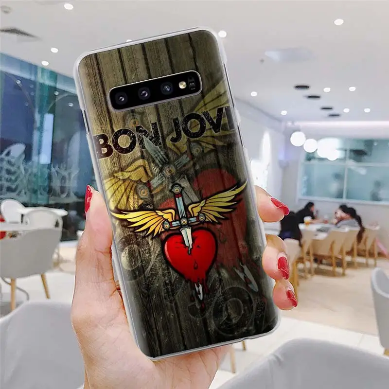 Jon Bon Jovi Rock чехлы для телефонов samsung Galaxy S10e S10 Note 10 Plus S8 S9 Plus 9 8 S6 S7 Edge жесткий чехол