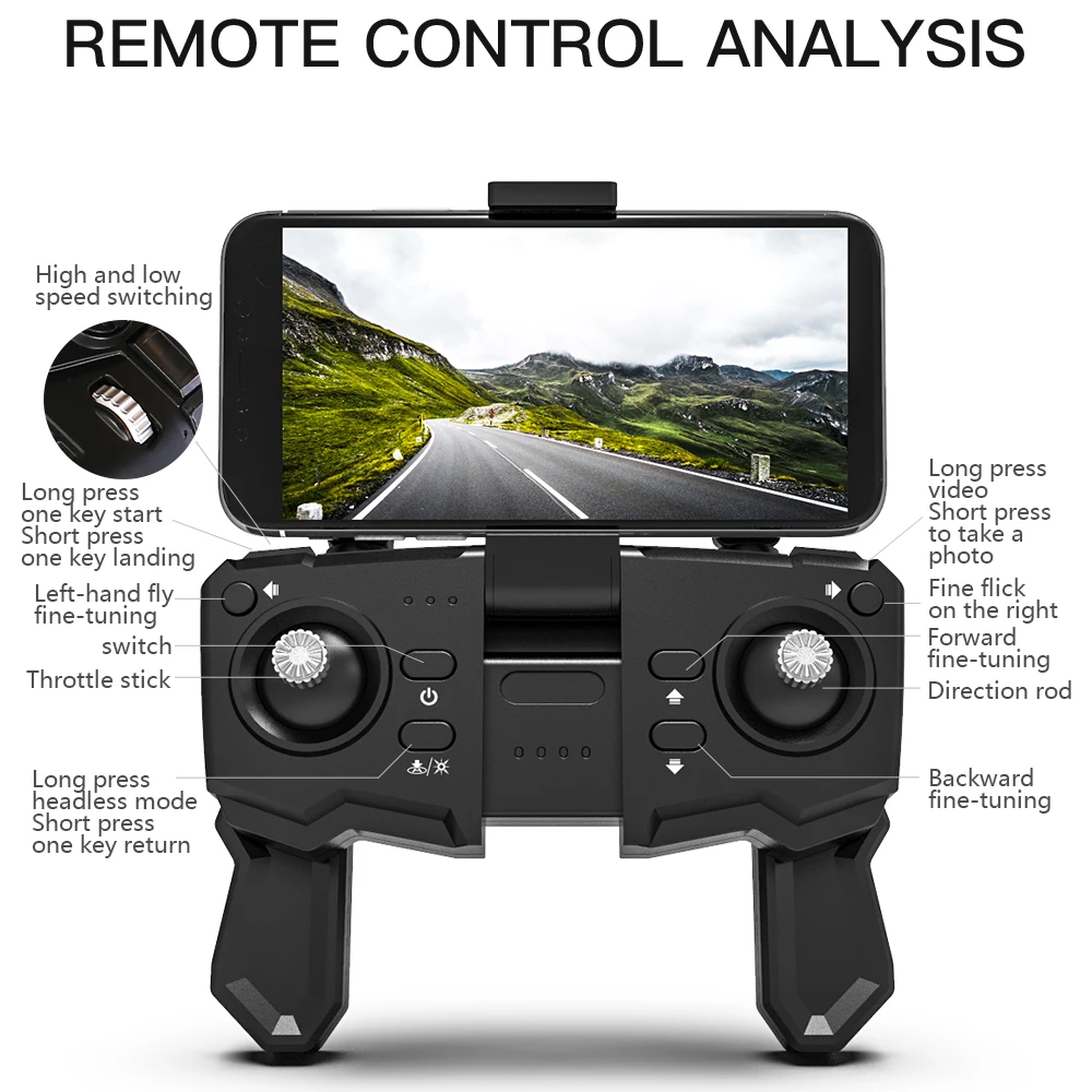 GoolRC SG706 Радиоуправляемый Дрон с двойной камерой 4K позиционирование оптического потока складной Радиоуправляемый квадрокоптер удерживающий высоту игрушки для управления жестами