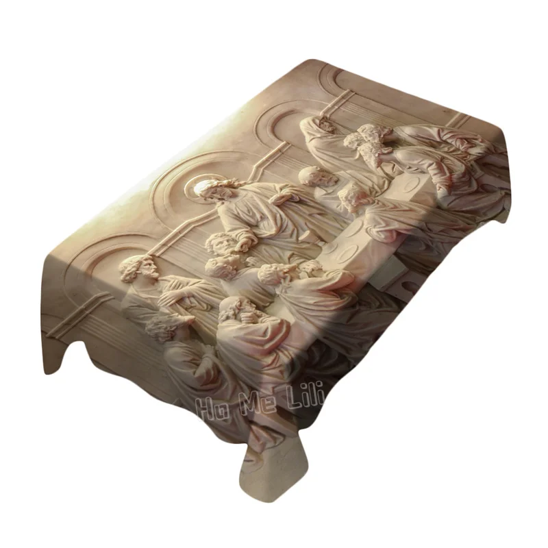 Последний Ужин средневековый цемент античный Иисус Христос Религия от Ho Me Lili