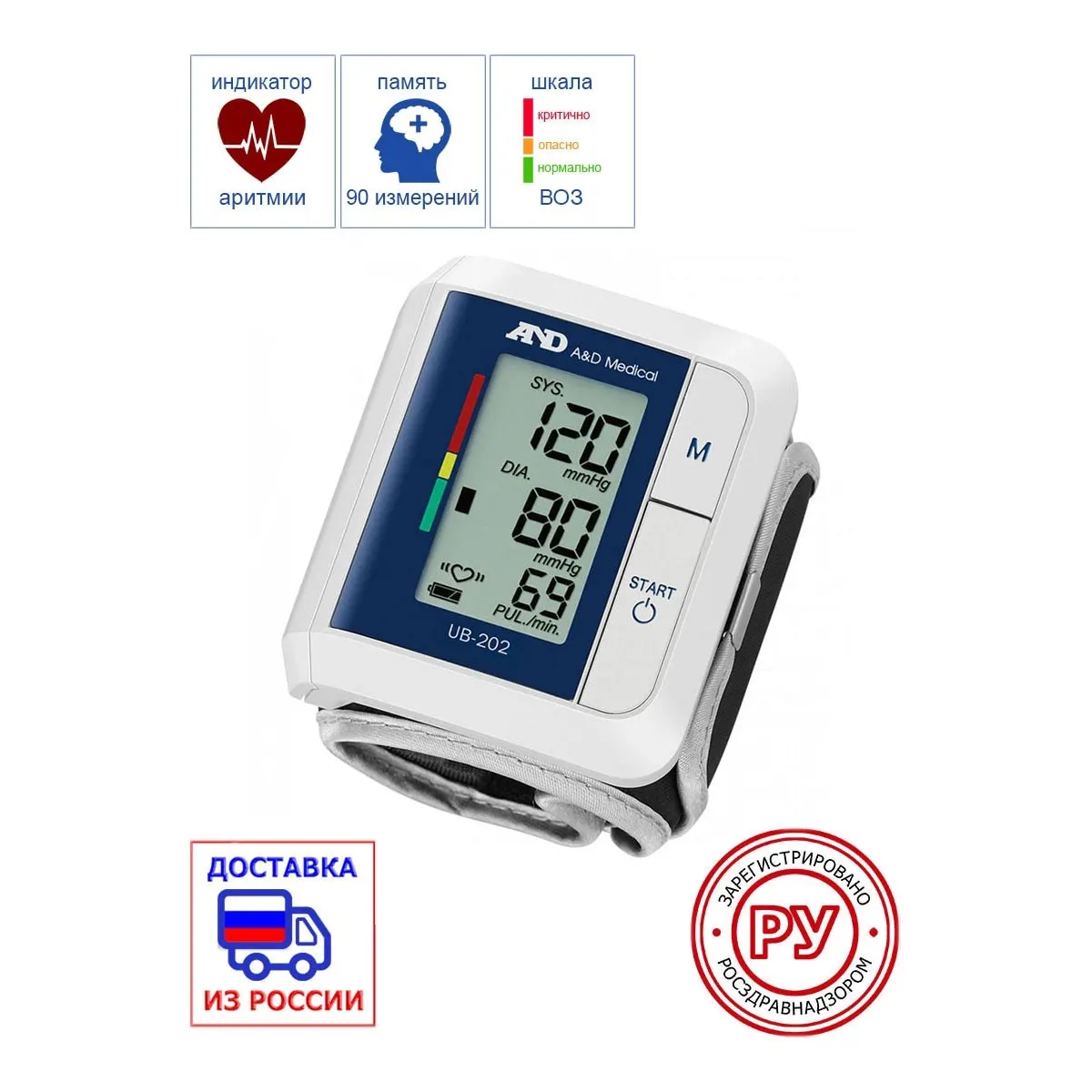 Automatic tonometer on the wrist and ub-202 | Красота и здоровье