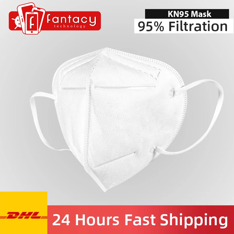 

Fast Shipping KN95 Mask Respirator Mascarilla nti-fog Mask 95% Filtration Anti Infection Face Mask