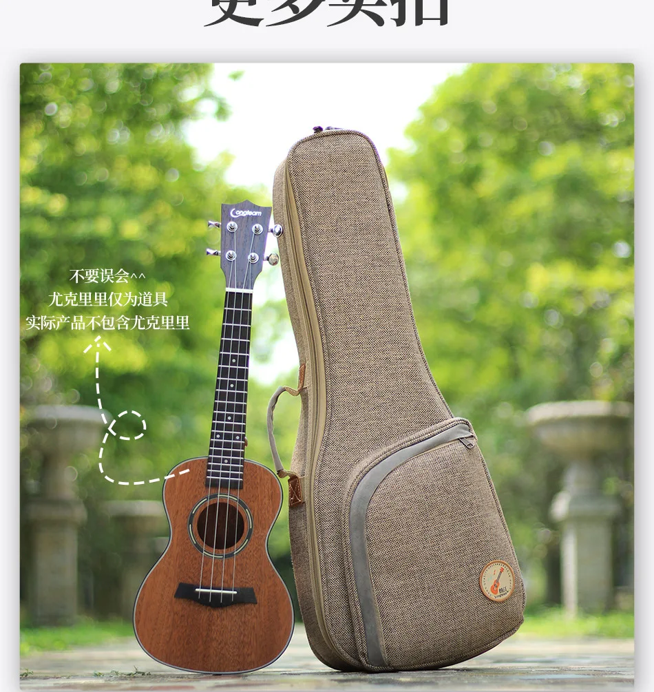 Tenor Tenor, Bolsa para Ukelele, Acessórios Peças, 21 