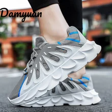 Damyuan Новая мода Для мужчин's All-проницаемое летящая ткань для прогулок Удобная одежда-устойчивы и нескользящая спортивная обувь
