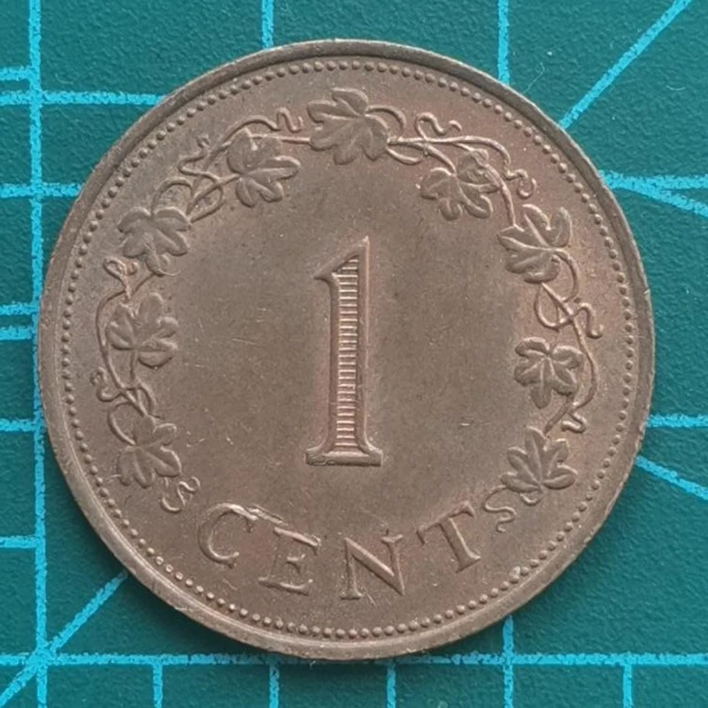 Malta 1 Cents Coins 1970s Edition Europe 100% Real and Original Coin Old | Дом и сад