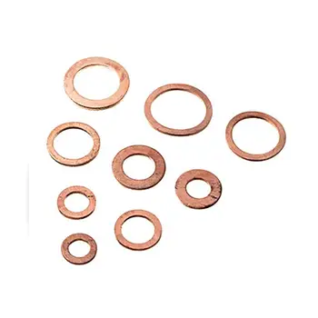 

Hot 200Pcs/Pack Car Copper Washer Assorted Garage Engine Washer Oil Seal Sheet Gasket Kit Auto Hardware Repair