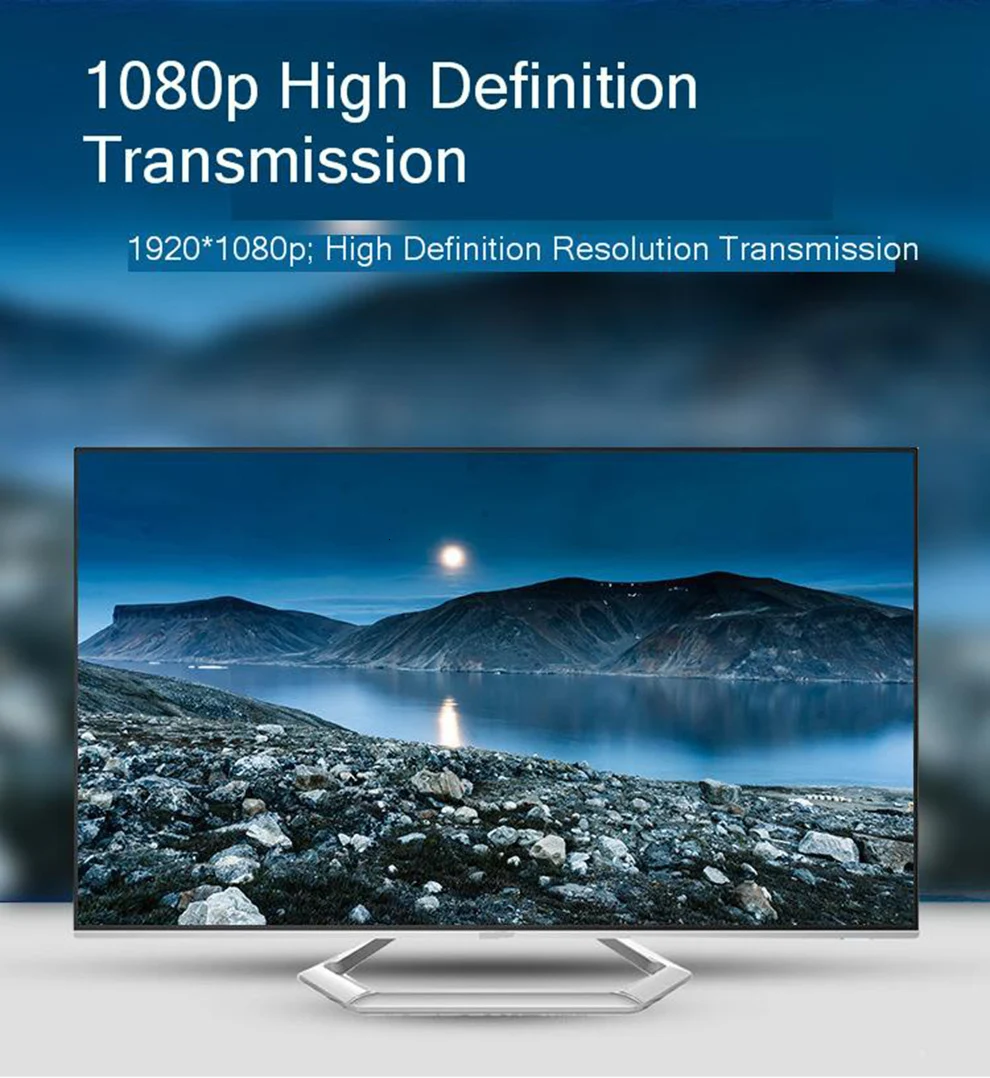 SeenDa VGA в HDMI конвертер кабель адаптер HDMI VGA мужчин и женщин с аудио поддержкой 1080P видео перезарядки кабель