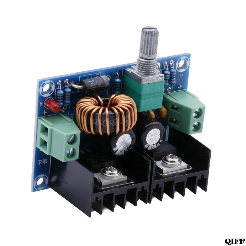 DC-DC понижающий преобразователь 5 V-40 V до 1,2-36 V 8A 200W Регулируемый понижающий Мощность модуль A5YD