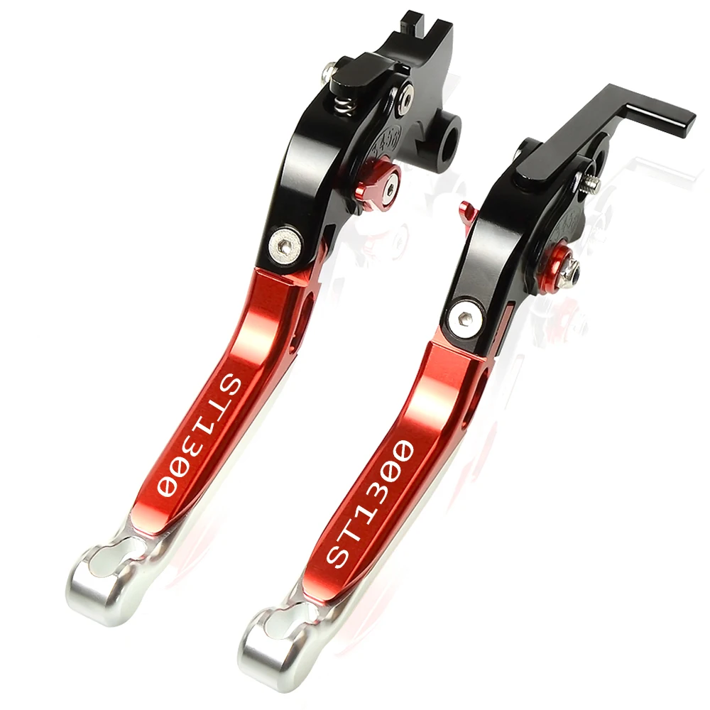 Для Honda ST1300 ST 1300 ST-1300 2008 2009-2012 CNC регулируемые, для гонок мотоцикла сцепные рычаги аксессуары для мотоциклов