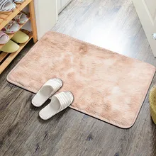 Пестрый градиентный ковер для гостиной, меховое одеяло, моющиеся ковры для спальни, ковры для ванной комнаты 60*120 см F1111