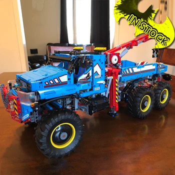 

20056 In Stock 6x6 All Terrain Tow Truck Technic Series king 90038 1862Pcs 420707 Building Blocks Bricks christmas Gifts Toys