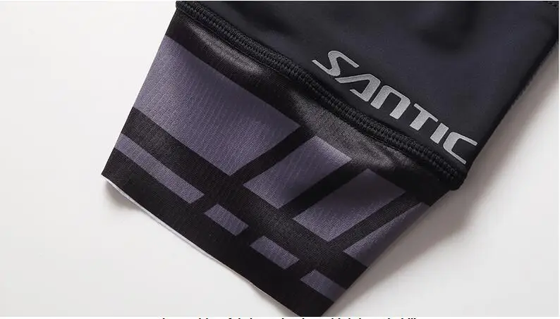 Santic ciclismo calções masculinos 3 4-trace com