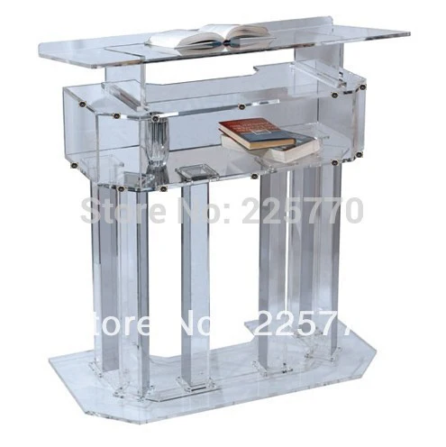 church acrylic podium/plexiglass dais / Acrylic high grade Lectern / church pulpit