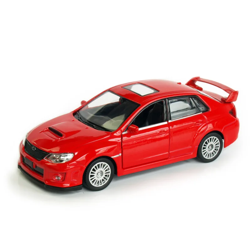 Ma Ke da Yufeng Subaru wrx sti Impreza открывающаяся дверь из сплава Модель автомобиля ВОИН игрушечный автомобиль