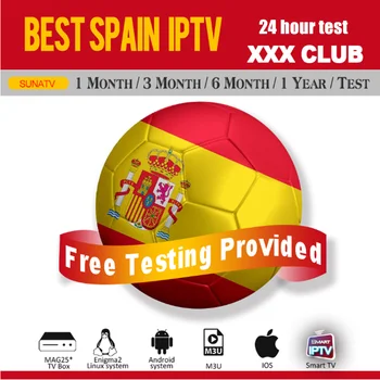 

Spain IPTV M3U Movistar LaLiga Eurosport Spanish with XXX support Android box Enigma2 IOS Smart TV no APP included