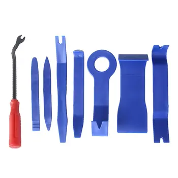 

8pcs/set Car audio CD player dismantling tools DVD navigation machine panel removal Tool with Screwdriver