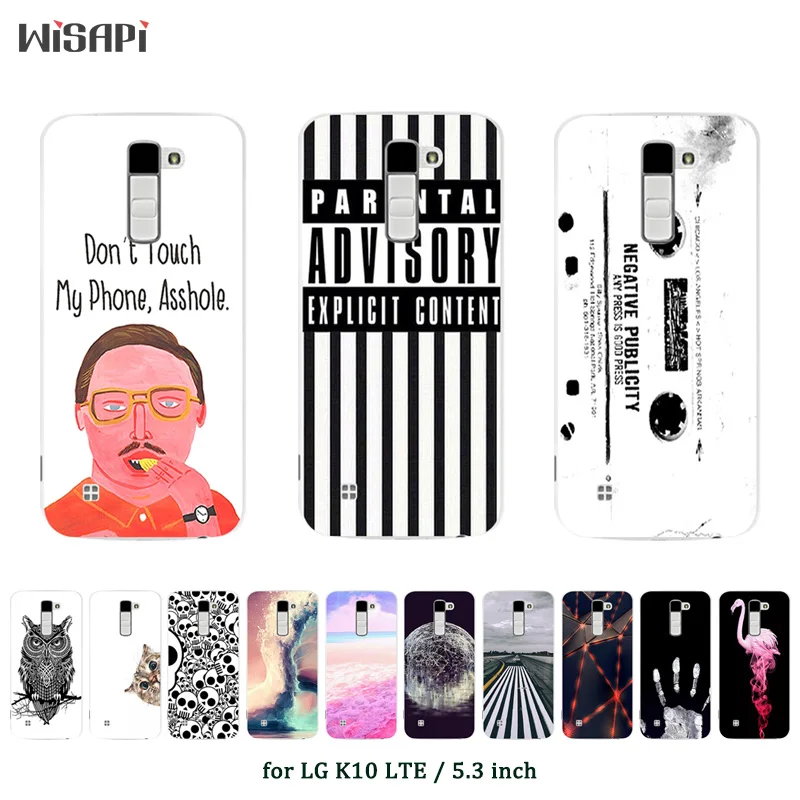 Soft Silicone Cover Case For LG K10 LTE K420N K430 K430ds F670 Phone Current Printed | Мобильные телефоны и аксессуары