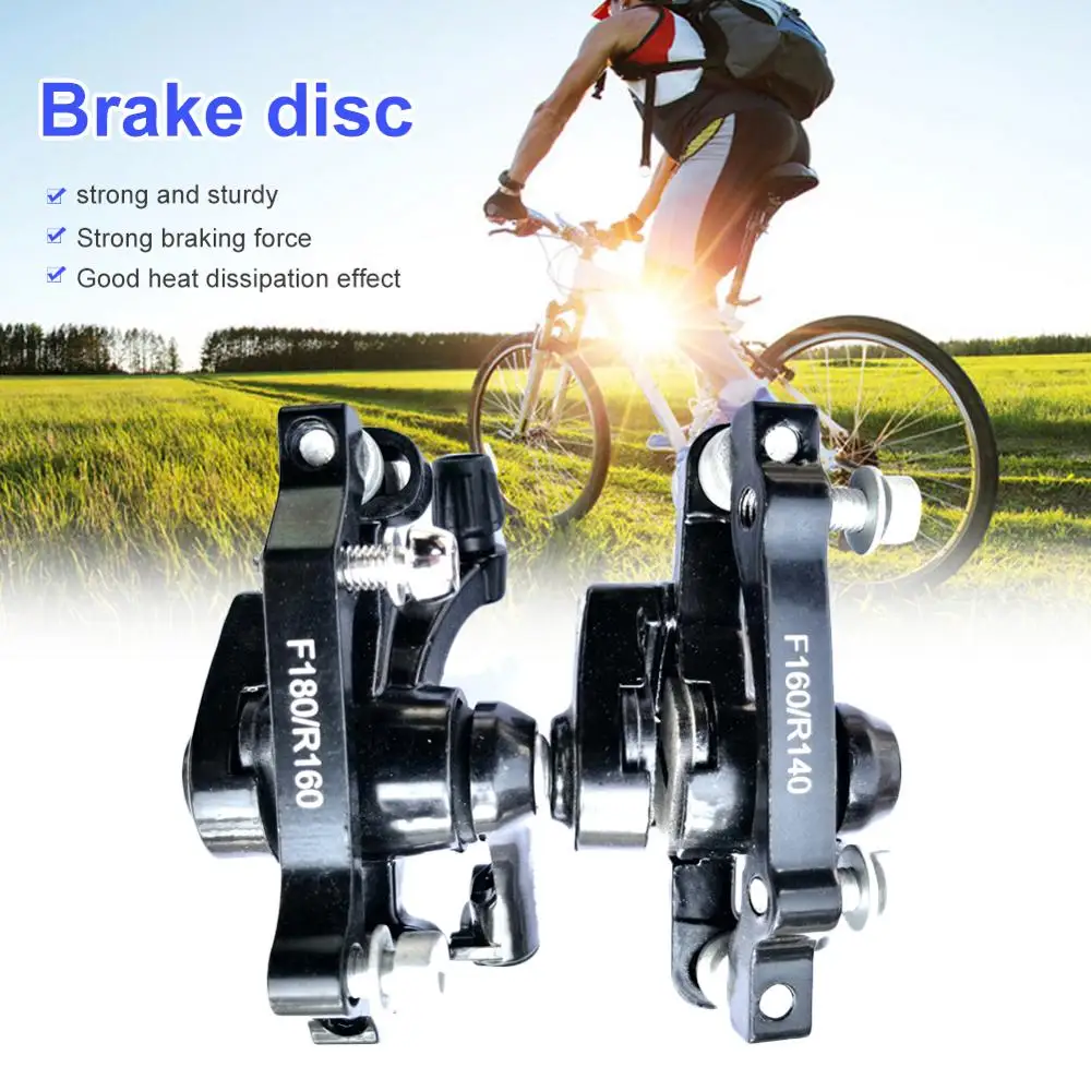 

Bike Disc Brake Bicycle Aluminum Alloy Front & Rear Disc Brakes Mountain Bike Disc Caliper Cycling Accessories