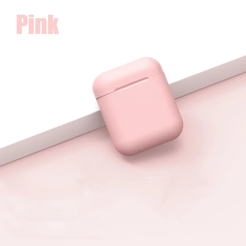I12 tws беспроводные наушники Bluetooth наушники 3D стерео звук гарнитура спортивные цветные наушники-капли для Iphone Xiaomi samsung huawei - Цвет: Maca12-Pink