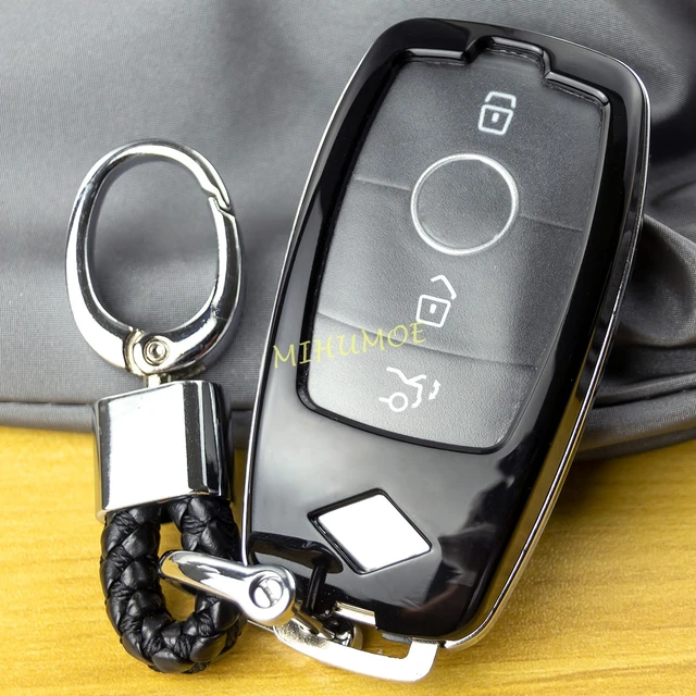 Auto Schlüssel Kette Fob Fall Abdeckung Ring Für Mercedes Benz A B C E S G  GLA GLB GLC GLE GLS CLA CLS EQC W205 W213 H247 X253 V167 Schwarz -  AliExpress