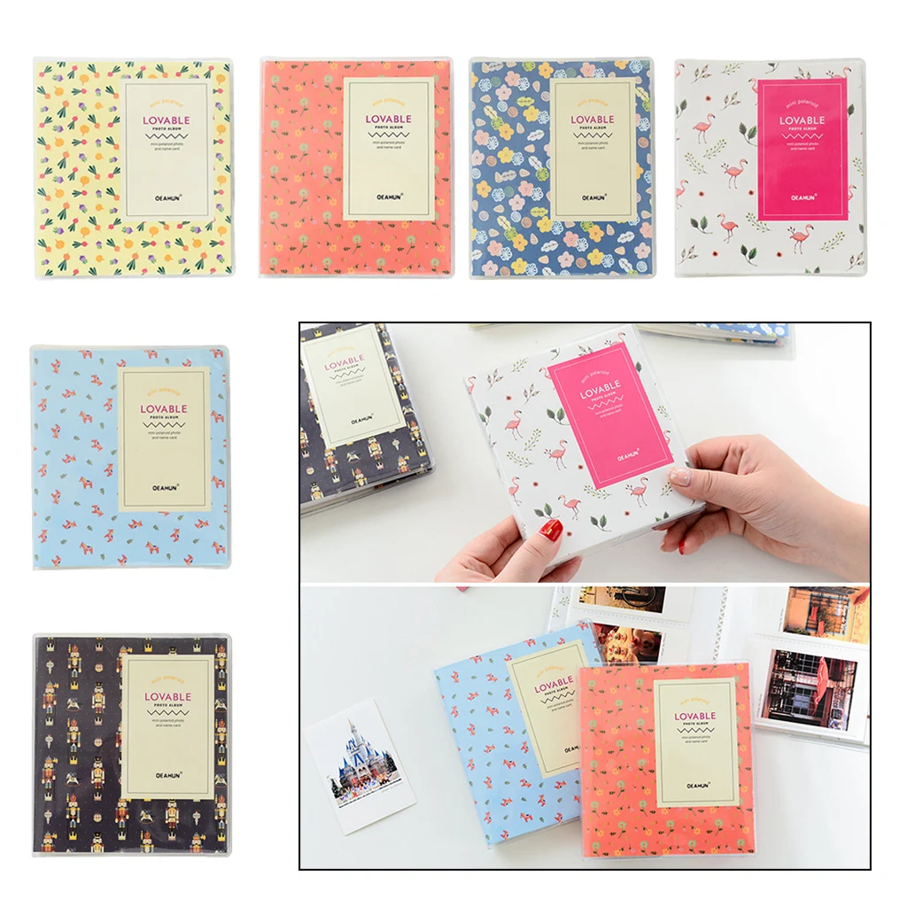 Super Cute Photo Album 64 Photos 3'' for fujifilm instax mini 8 9 7s 50 90 Film 2019 New