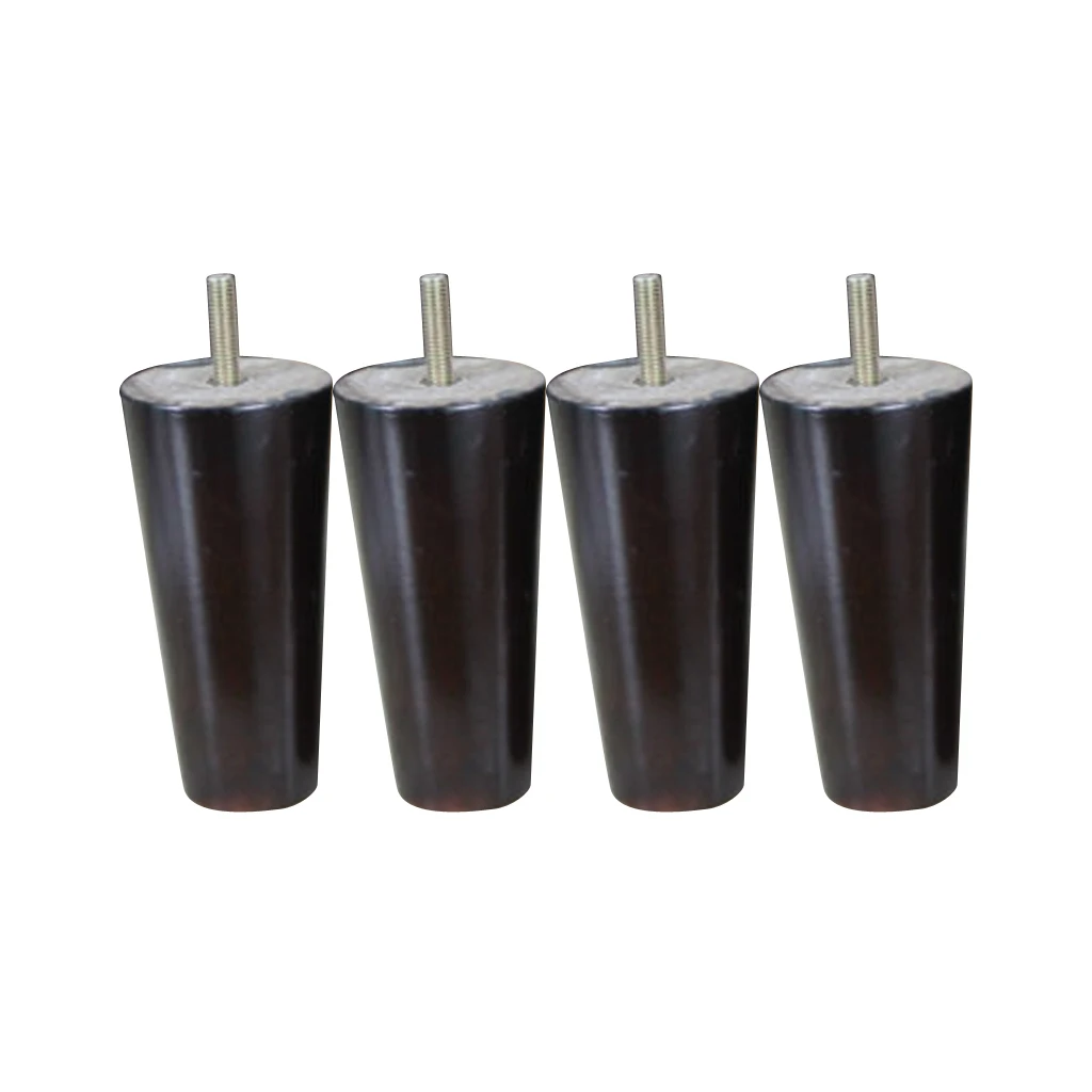 4pcs Wooden Sofa Legs Furniture Feet for Bed Table Chair Cabinet Couch Lounge Replacement Legs