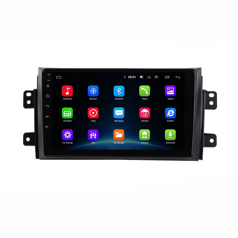 9 дюймов Android 9,1 автомобильный dvd-плеер gps для Suzuki SX4 2006-2012 2013 аудио автомобильный Радио Стерео навигатор с bluetooth wifi