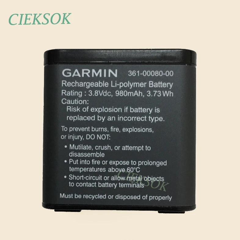 361-00080-00 Li-polymer Battery for Garmin VIRB XE X Camera Compact Replacement Spare Parts | Электроника
