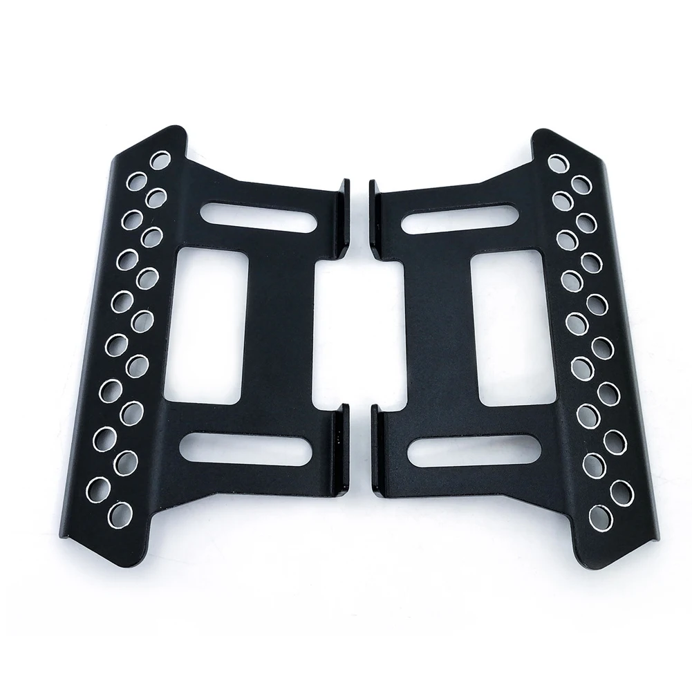 

A Pair RC Crawler Cool Convenient Installation Alloy Accessories Metal Durable Upgrade Side Pedal Plates For Axial SCX10 1/10
