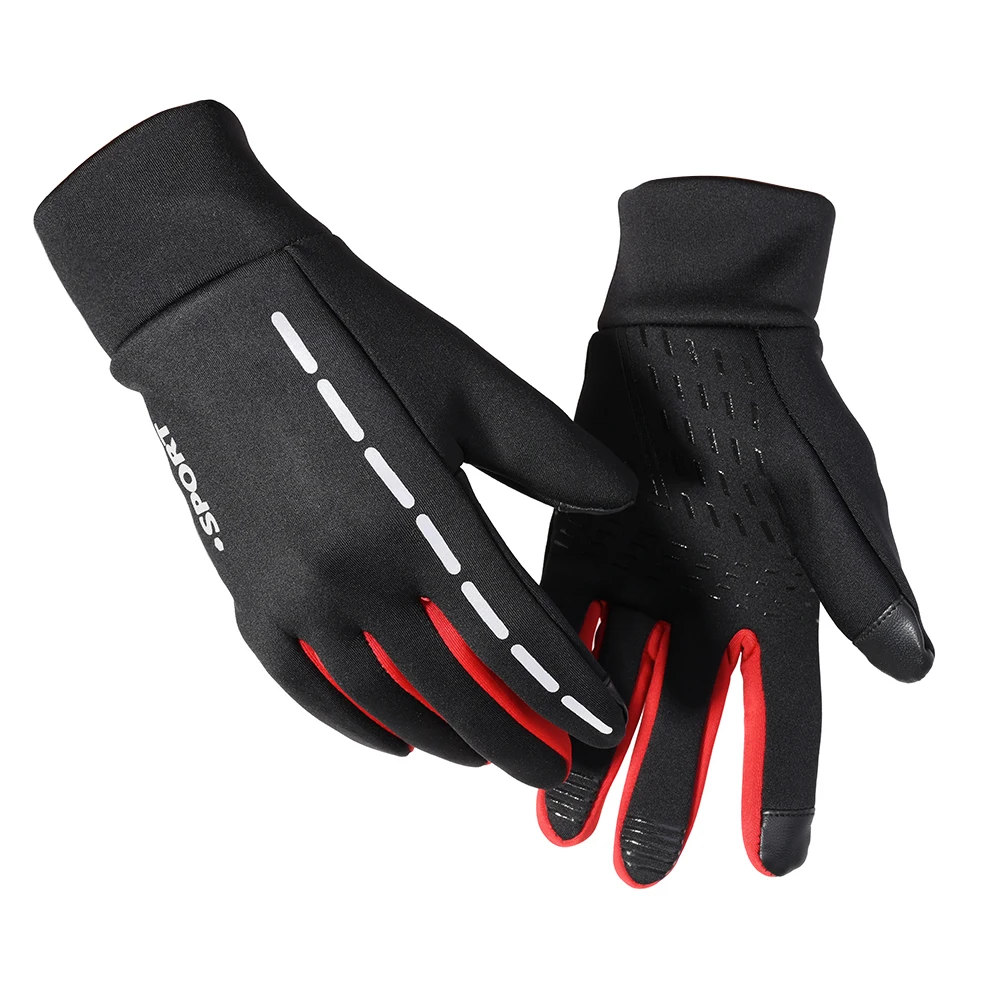 Zacro, унисекс, велосипедные перчатки, спортивные, зимние, противоскользящие, велосипедные перчатки, велосипедные, ветрозащитные, перчатки с сенсорным экраном, 3 вида стилей, перчатки для MTB