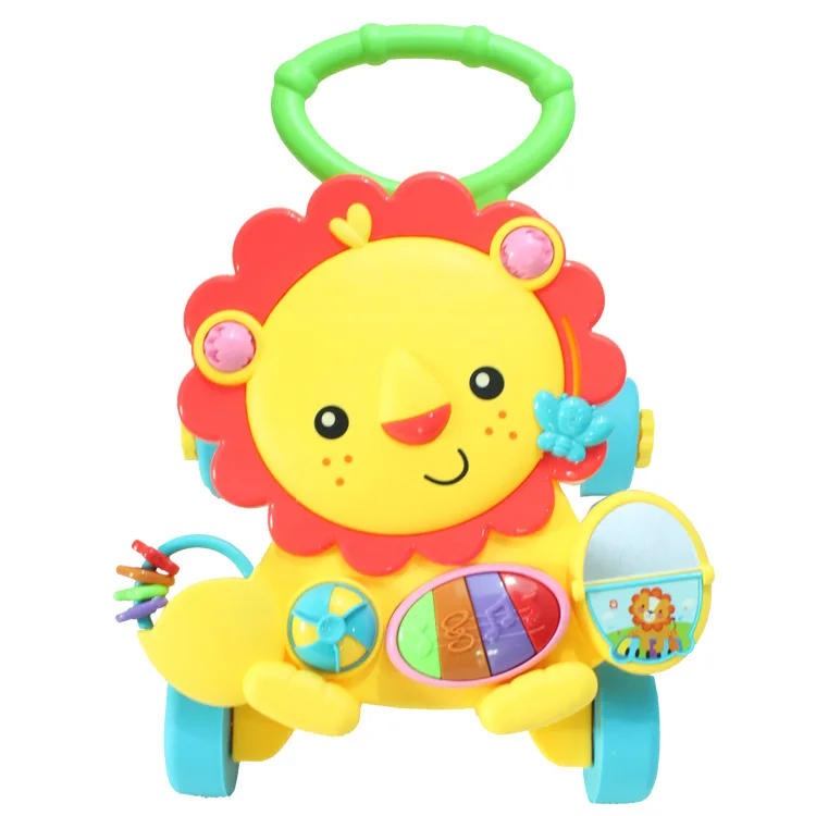 

[Half off Closeout] CHILDREN'S Toy Baby Walker Infant Early Education Multi-functional Three-in-One Music Light Cart