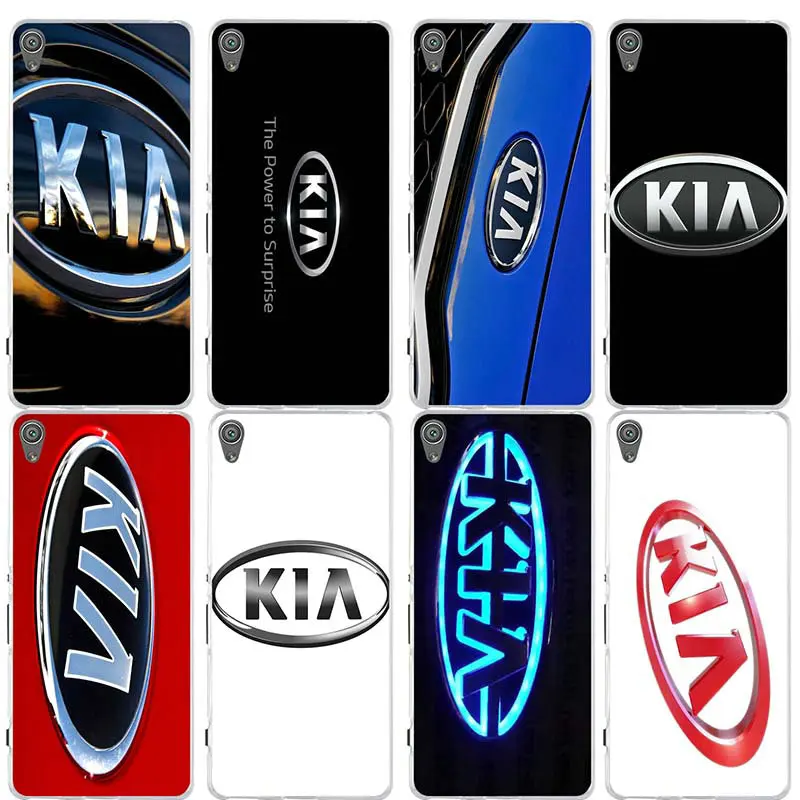 Love Kia Логотип корейский силиконовый мягкий ТПУ чехол для мобильного телефона Sony