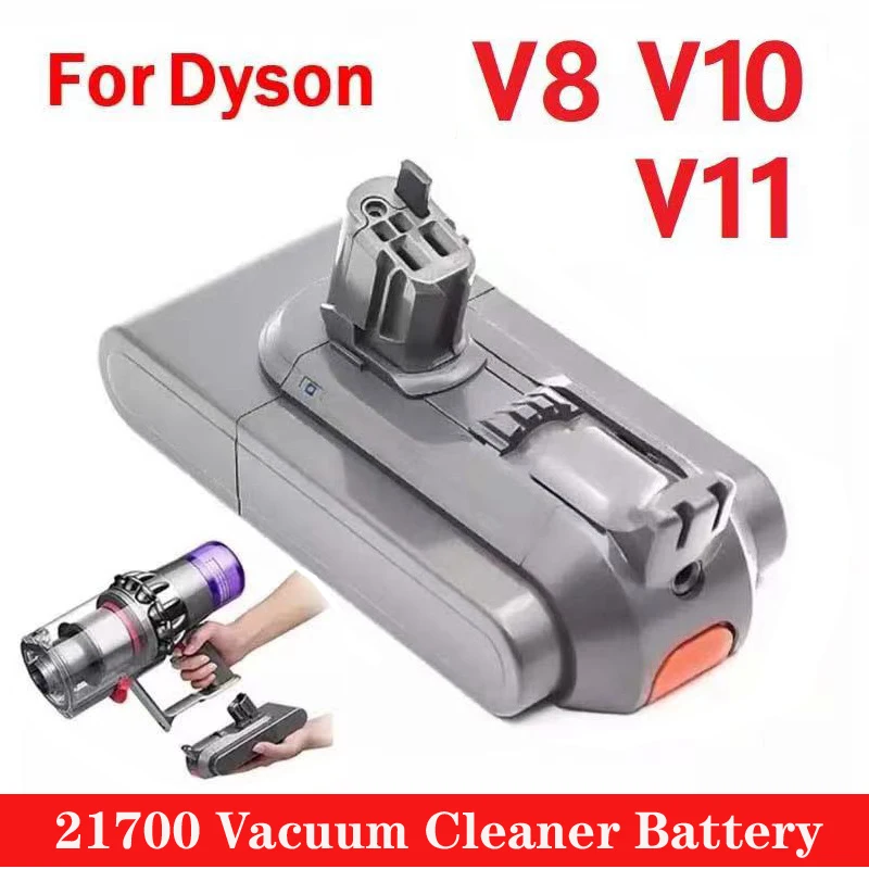 Vacuum Cleaner Battery For Dyson V11 V10 V8 Lithium-ion Replacement Bateria fluffy Animal SV10 (V11 Latest Snap Type) | Электроника