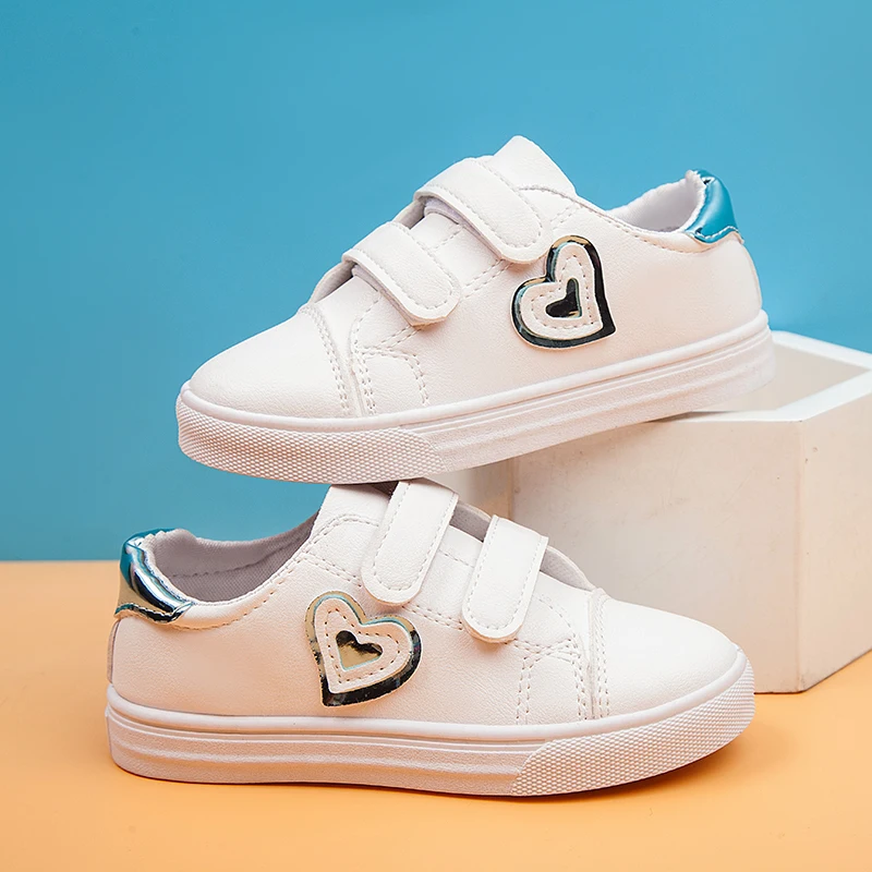 

running shoes for girls brand kids Children lovely Soft Non-slip Casual Toddler shoes breathable flat board leisure sports