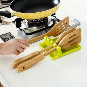 

Multifunction Ladle Spoon Rest Holder Utensil Organizer Spatula Holder Racks Kitchen Storage Shelf