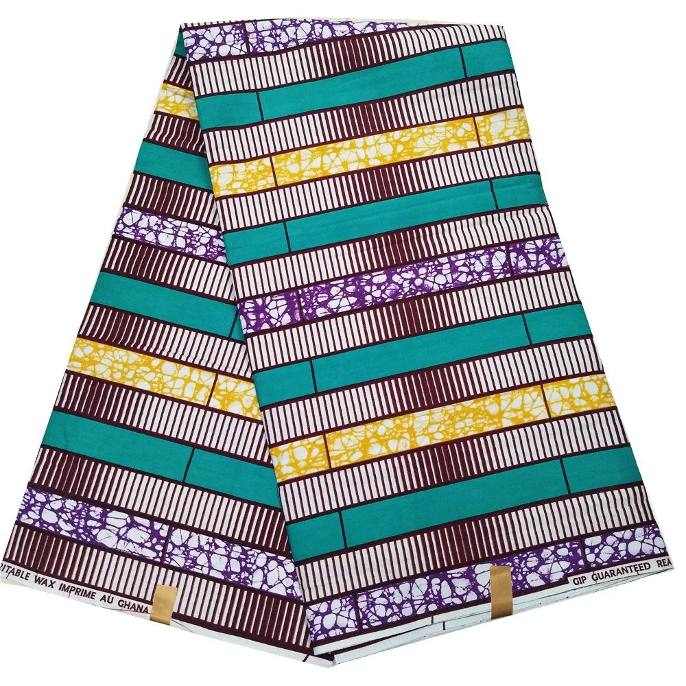 

New Dutch Ankara Wax Prints Fabric African wrapper wax printed pattern 100% cotton material