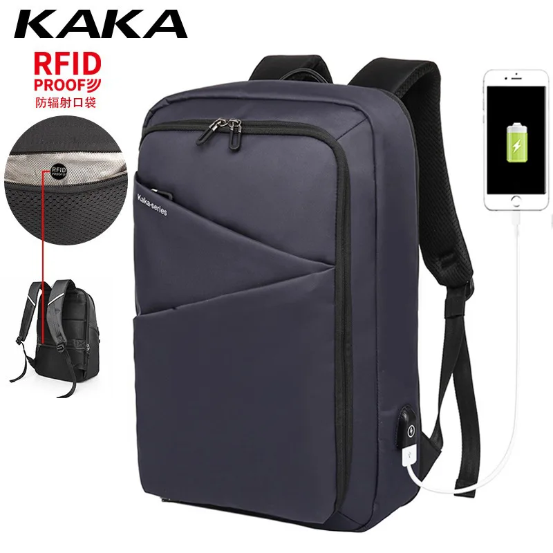 

2019 Men Backpack Backpack Business Computer Backpack Short Trip Travel Bag Men's Large Capacity 16-inch Backpack