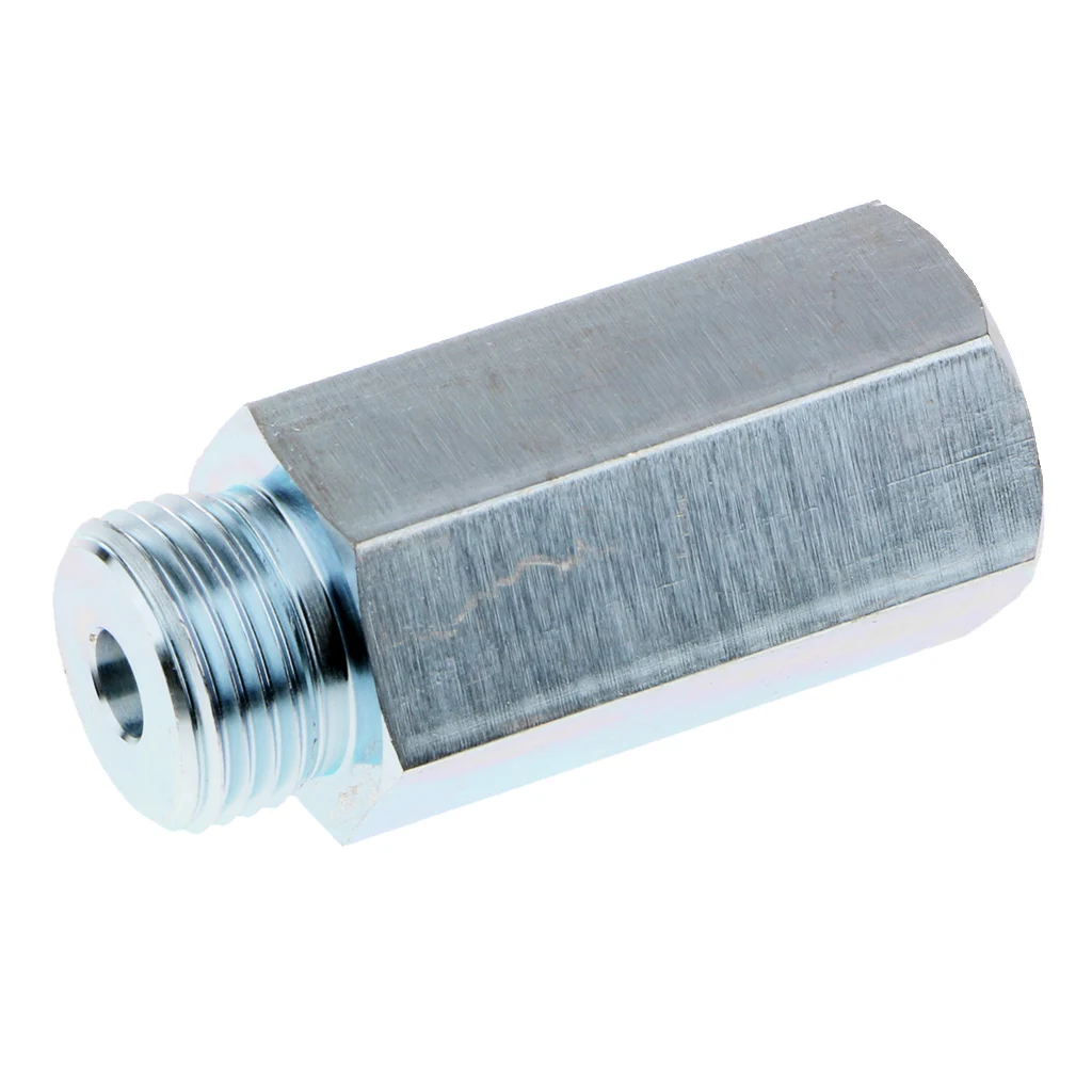 M18x1.5 Stainless Steel Oxygen Sensor Spacer Sensor Bung Adapter 50mm